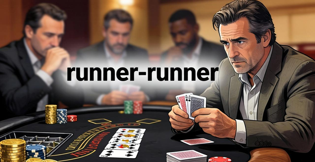 德州扑克runner-runner什么意思？两发中概率低但能逆转牌局