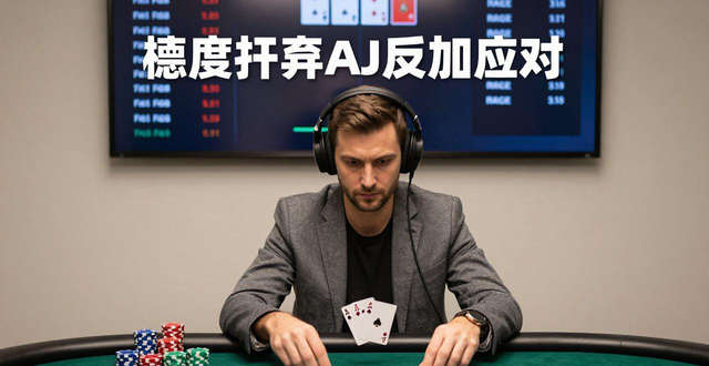 德州扑克AJ怎么玩？高手教你翻牌前中后打法，避免输大池