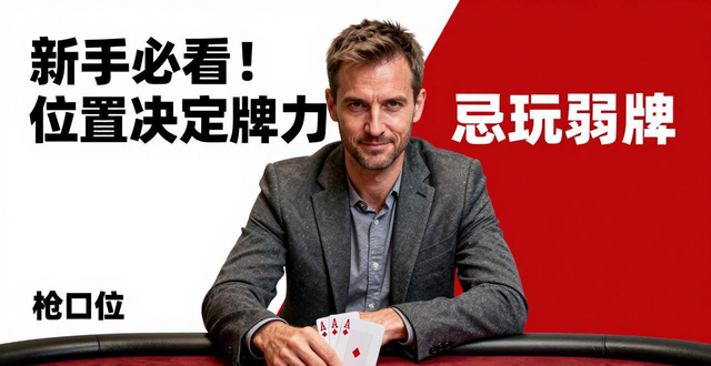 德州扑克新手攻略 位置与起手牌技巧详解
