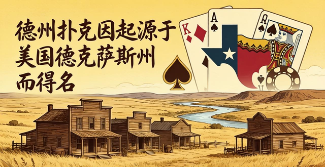 德州扑克为什么叫德州？因起源于美国德克萨斯州而得名