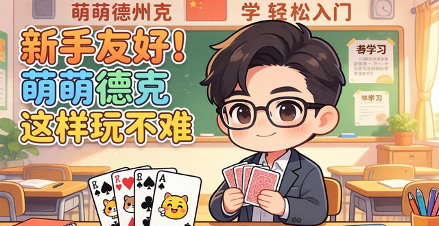 新手友好！萌萌德州扑克轻松入门 卡通版德州这样玩不难