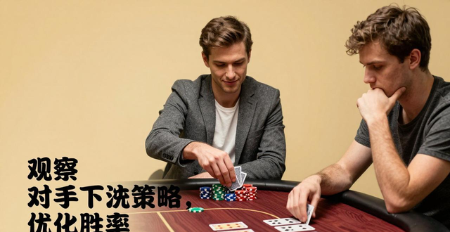 德州扑克新手入门指南 从规则到位置技巧快速提高胜率