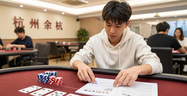 杭州余杭德州扑克去哪玩 新手入门快速学攻略