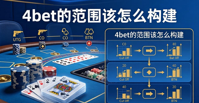 德州扑克4bet策略：什么情况该加注，尺度怎么选