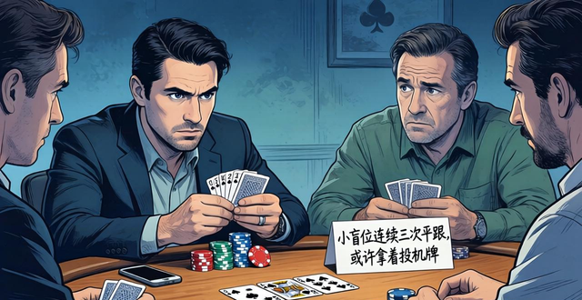 打德州扑克发呆有什么危害 错过观察对手的关键时机