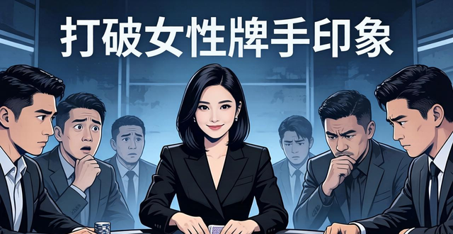 德州扑克女主播决赛 小A诈唬夺冠打破女性牌手印象