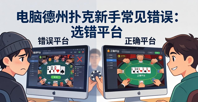 电脑德州扑克新手教程：平台选择和赢钱技巧