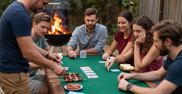 德州扑克烧烤聚会攻略 六至八人局这样筹备最完美