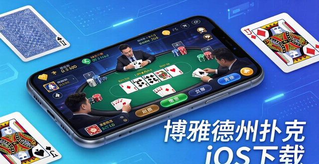 博雅德州扑克iOS下载：免费畅玩，体验真实扑克乐趣