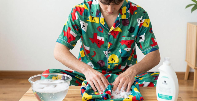 德州扑克睡衣舒服吗 清洗保养图案不裂