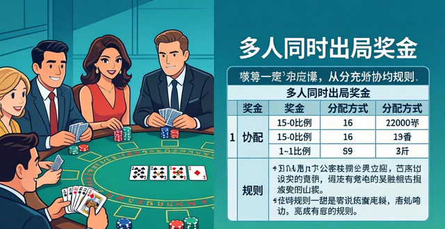 德州扑克均分规则详解 多人同时出局奖金怎么分最公平