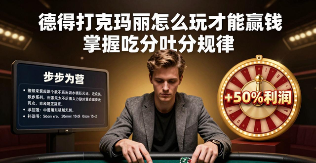 德州扑克玛丽怎么玩才能赢钱 掌握吃分吐分规律