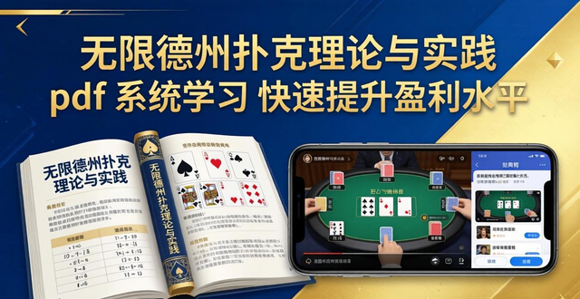 无限德州扑克理论与实践 pdf 系统学习 快速提升盈利水平
