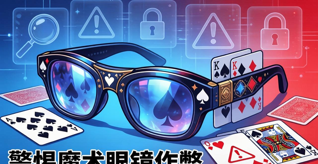 德州魔术扑克眼镜真能看穿？揭秘作弊原理与真相