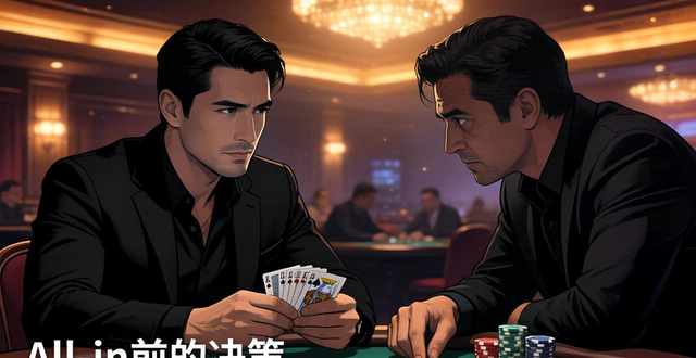 德州扑克什么时候可以搜哈？All-in前的3个关键因素