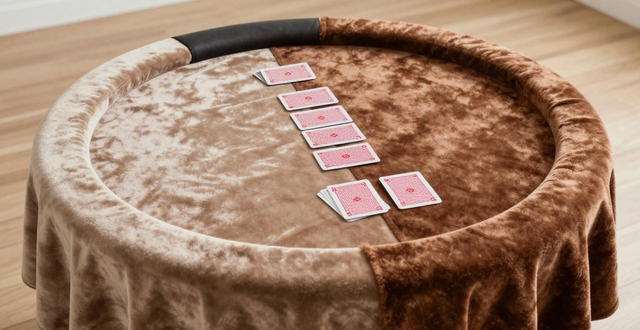 德州扑克桌布绒怎么选 哪种材质和厚度手感最好