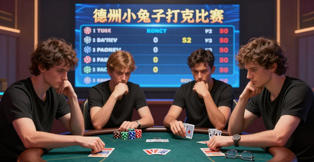 德州小兔子扑克比赛视频 高手实战技巧与策略分析