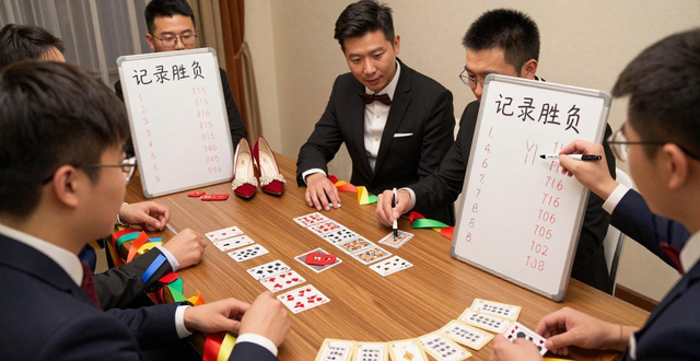 接亲游戏新玩法：德州扑克赢婚鞋，伴郎团拼智商拼运气，比发红包刺激多了