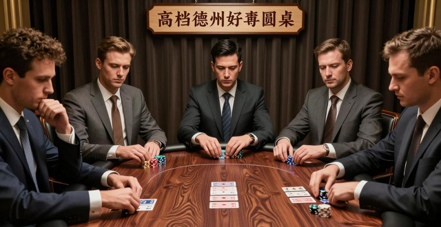 高档德州扑克圆桌怎么进 揭秘高端局玩法和潜规则