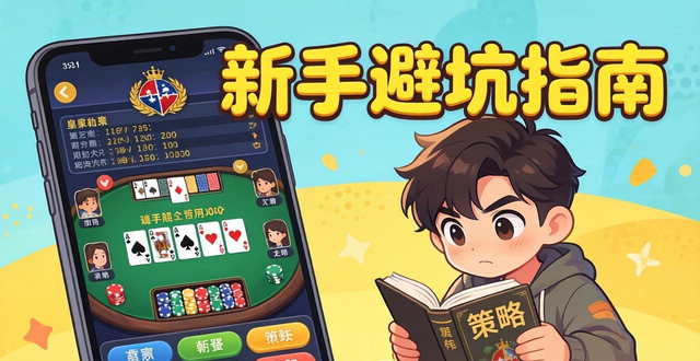 手机上玩皇家德州扑克，新手怎么快速上手不输钱
