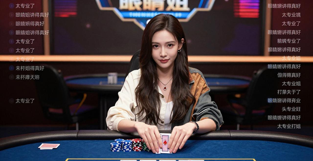 眼睛姐德州扑克水平揭秘 直播为什么这么火