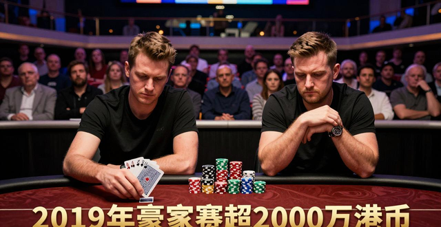 德州扑克金额最大的一把：2019年豪客赛超2000万港币