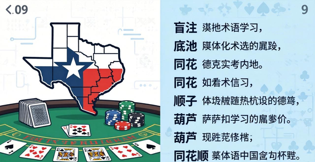 德州扑克常用单词大全，新手快速掌握扑克术语必看