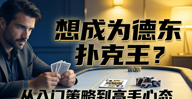 想成为德州扑克王？从入门策略到高手心态的实战经验分享