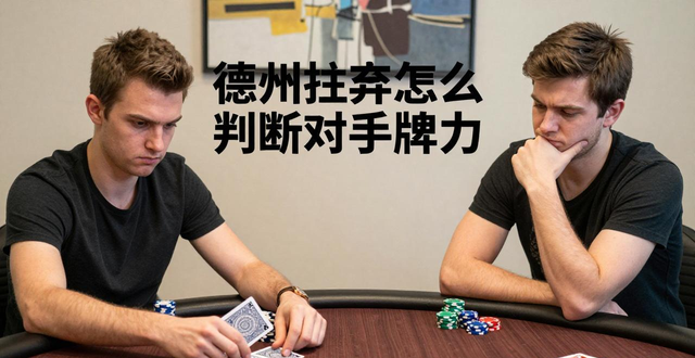 德州扑克玩法与技巧 新手快速提高胜率 德州扑克玩法与技巧 新手快速提高胜率