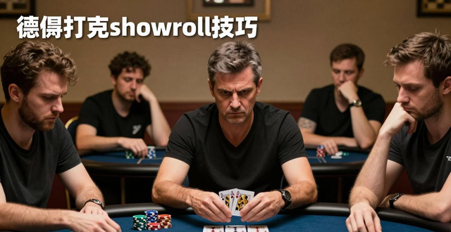 德州扑克show roll技巧：亮牌下注的心理战，让对手猜不透你