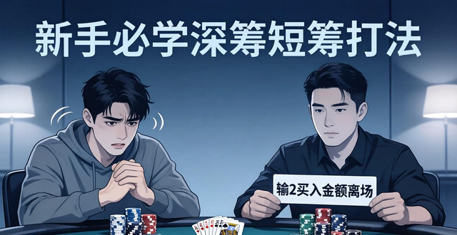 德州扑克筹码管理技巧 新手必学深筹短筹打法
