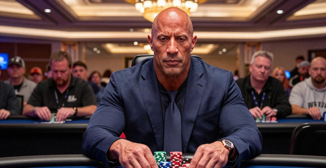 德州扑克里的巨石强森：硬汉牌技如何？征战WSOP与职业选手过招