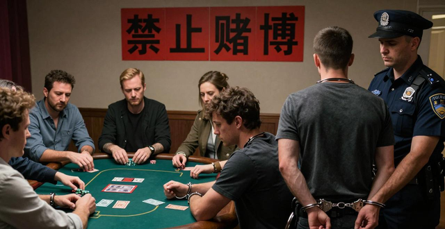 玩德州扑克带钱就算赌博 有人已被抓进派出所