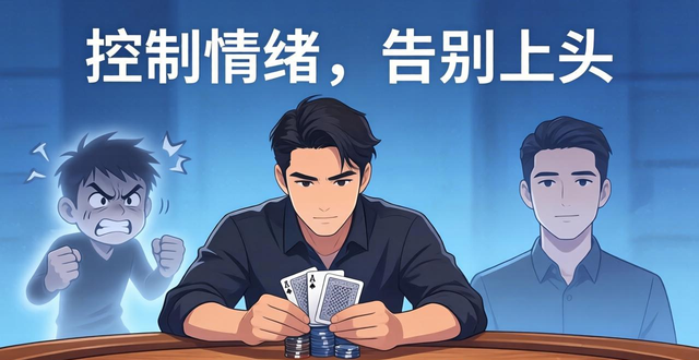 打德州扑克最怕tilt？教你控制情绪告别上头，找回理智