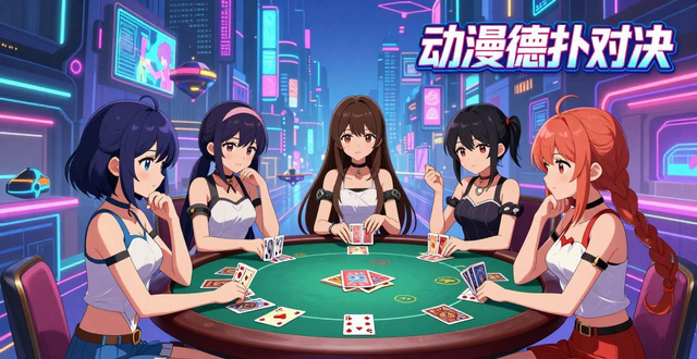 动漫里的德州扑克：二次元德扑对决与真实规则差异