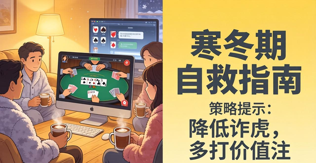 德州扑克寒冬期怎么办？下风期自救指南