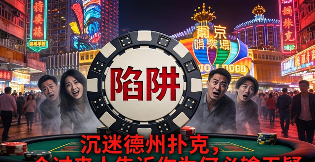 澳门德州扑克陷阱揭秘：一个过来人告诉你为何必输无疑