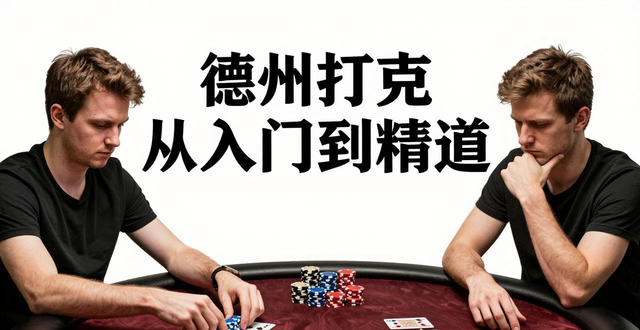 德州扑克从入门到精通 资金管理与实战技巧快速提升 德州扑克从入门到精通 资金管理与实战技巧快速提升