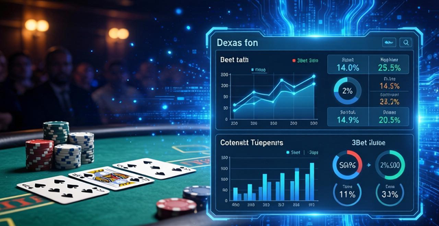 德州扑克HUD是什么？新手也能看懂的数据神器