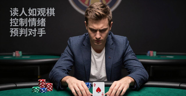 真人德州扑克新手入门技巧 线下面对面心理战制胜法则