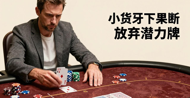德州扑克小筹码怎么玩？紧凶策略与起手牌选择技巧