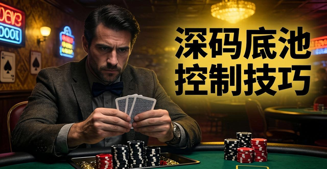 德州扑克大波局怎么玩？掌握深码底池控制技巧