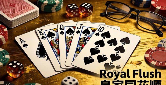德州扑克最大的牌英语 Royal Flush 皇家同花顺 德州扑克最大的牌英语 Royal Flush 皇家同花顺