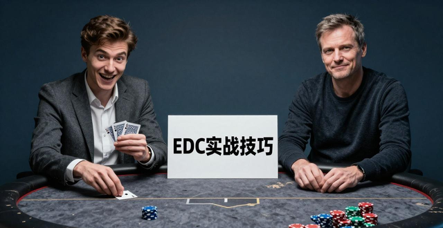 朋友间玩德州扑克怎么赢？学会这些EDC实战技巧