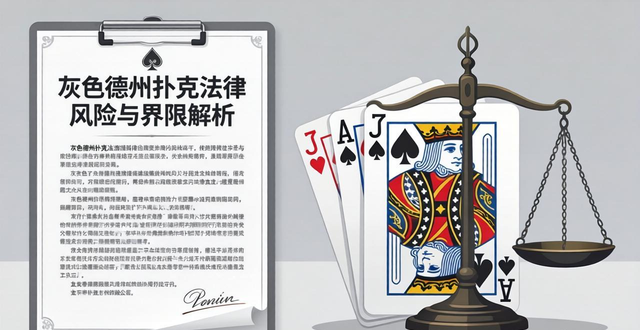 grey德州扑克是赌博吗？灰色玩法法律风险与界限解析