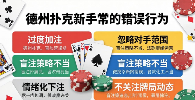 德州扑克新手快速入门攻略 提高胜率的核心技巧与常见陷阱