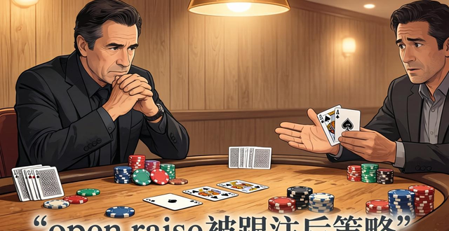 德州扑克公开加注怎么玩？现金局open raise大小与范围详解