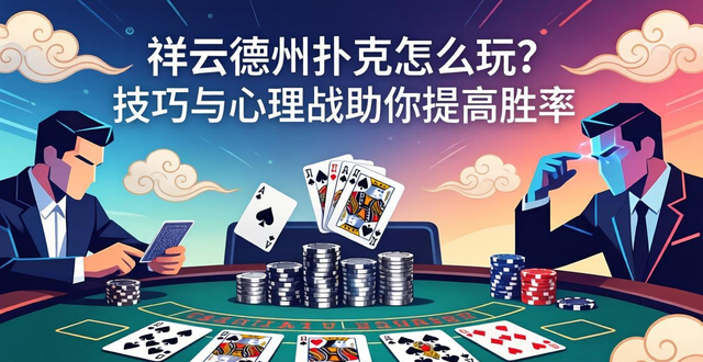祥云德州扑克怎么玩？技巧与心理战助你提高胜率