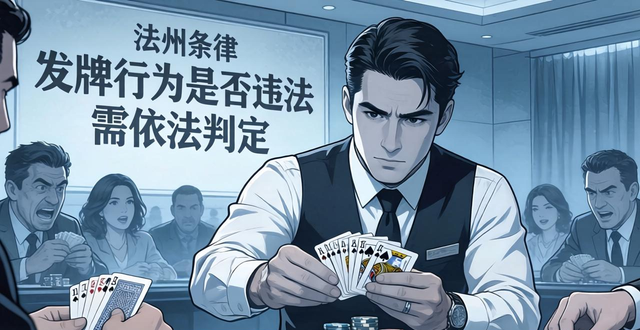 德州扑克发牌荷官犯法吗？这几种情况要坐牢