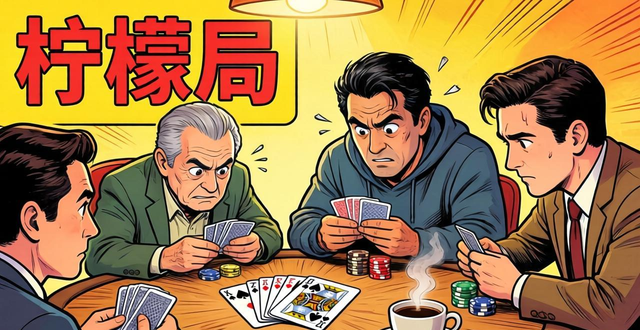 德州扑克里的柠檬是什么意思？教你识别牌桌陷阱避免被酸